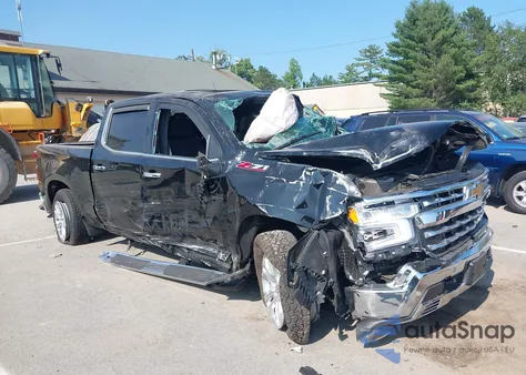 2025 Chevrolet Silverado 1500 4Wd Short Bed Ltz из США, поврежденный, VIN 2GCUKGED3S1168481